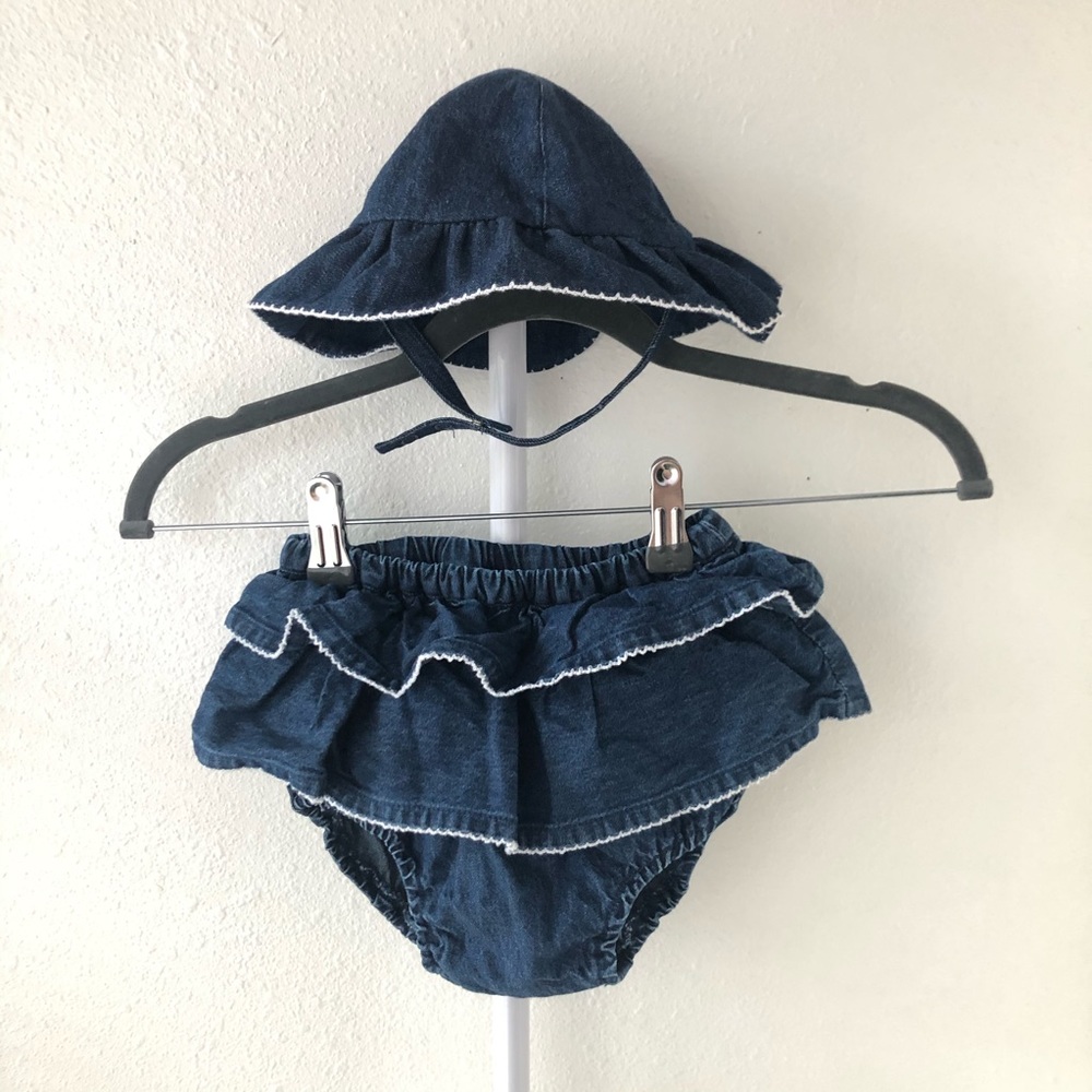The Children’s Place Skirt and Hat 12M